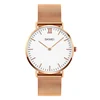 Top10 hot selling couple wrist watches blank face bell and rose japan movt quartz watch stainless steel back made in china