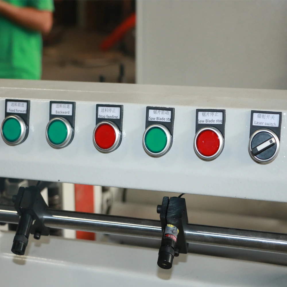 Prett Precision Infrared Calibration Clear Margin Saw Machine Wood Edge