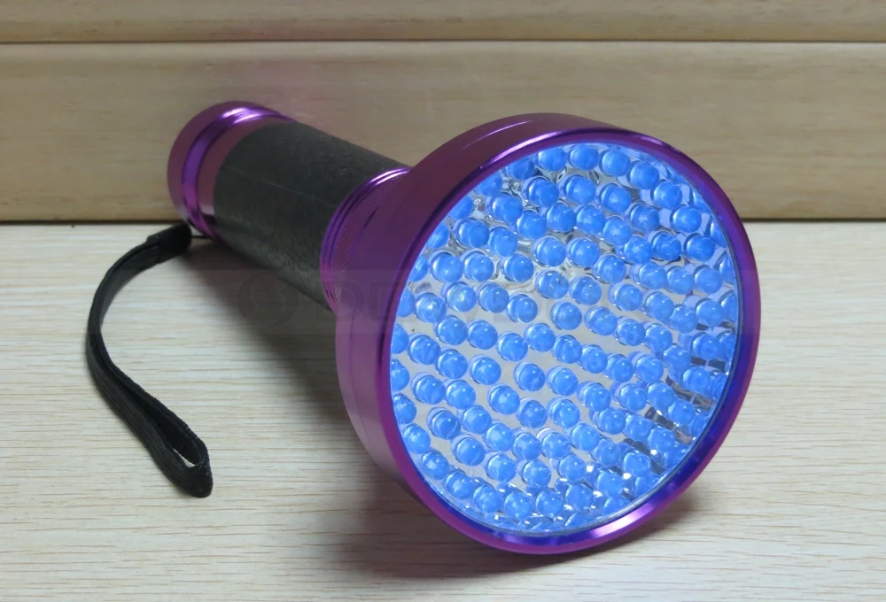 Black Light UV Flashlight 100 LED Pet Dog Cat Urine Detector Light Flashlight for Pet Urine Stains