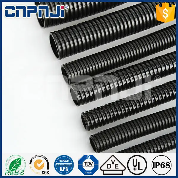 Free Sample Black Flexible Corrugated Electrical Conduit Uv Resistant Flexible Conduit Buy