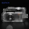 2Pcs/Set Car Door Light Logo Projector Welcome Laser Lamp Car Door Shadow LED Logo Sline For A3 A4 A5 A6 A7 A8 R8 Q5 Q7