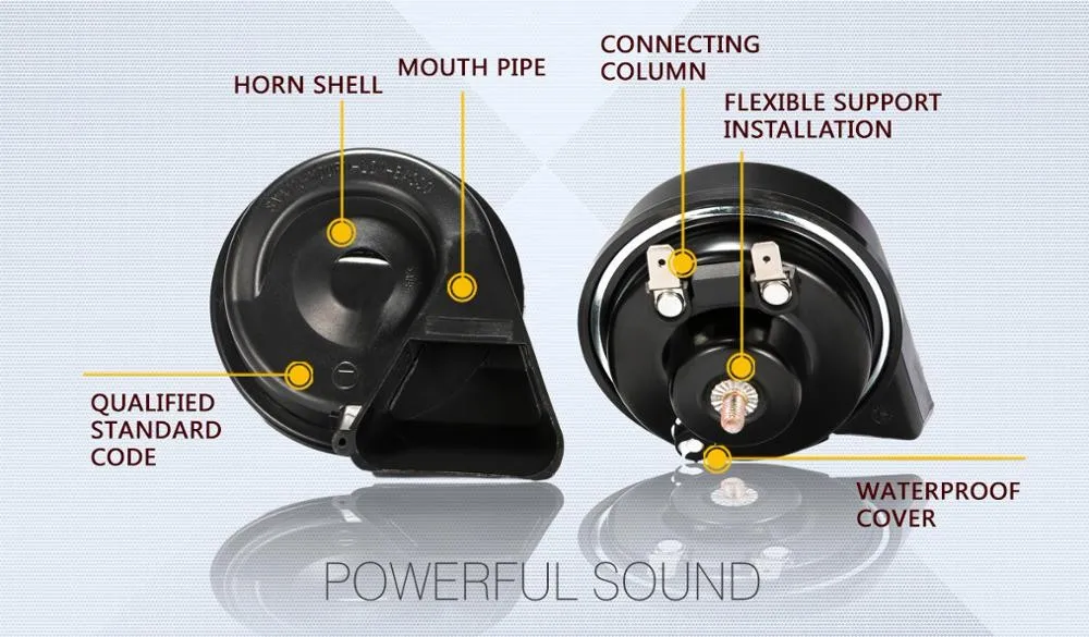 Chsky Schsky Super Horn For Bosch Type Horn Signal For Auto Motorcycle