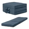 Folding Up Guest Mattress Foam Bed Single & Double Sizes Sofa Bed