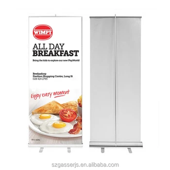 Injecting Roll Up Banner Standard Size For Shopping Mall 