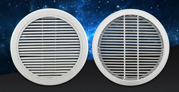 Air Conditioning Heater Vent Register Round Vent Louvers - Buy Vent ...