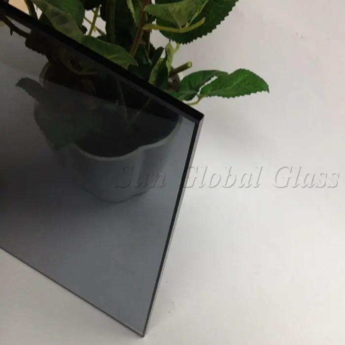 High Quality Euro Grey Tempered Glass Of 5mm 6mm 8mm 10mm Thick Tinted Glass Panel With Ce 7504