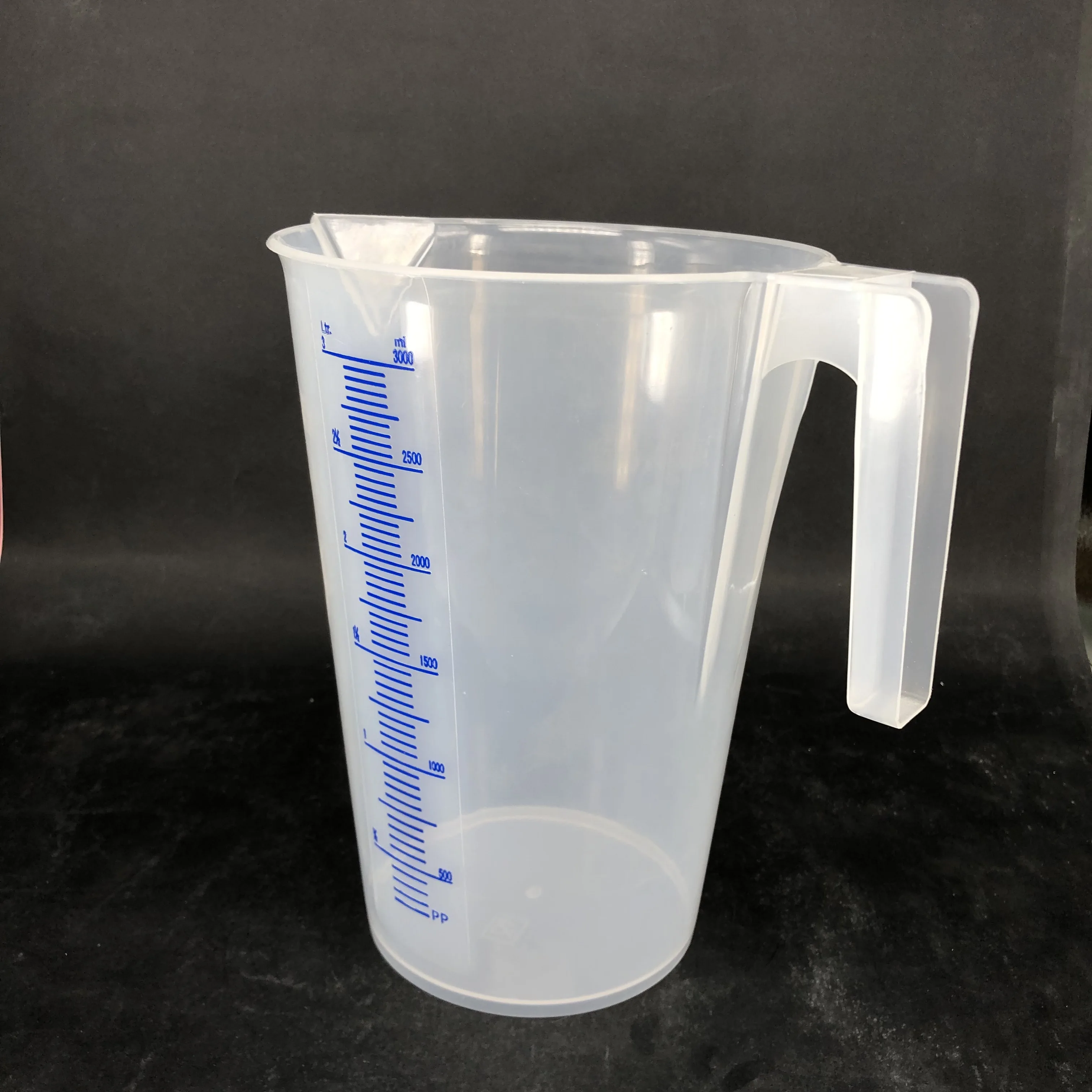 3000ml 食品级 pp 材料塑料量杯带柄 - buy 3000毫升量杯 product on