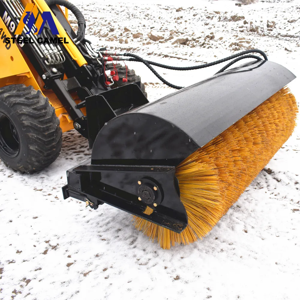 Snow Removing Machinery Avant Mini Loader Brush Buy Heavyduty Power