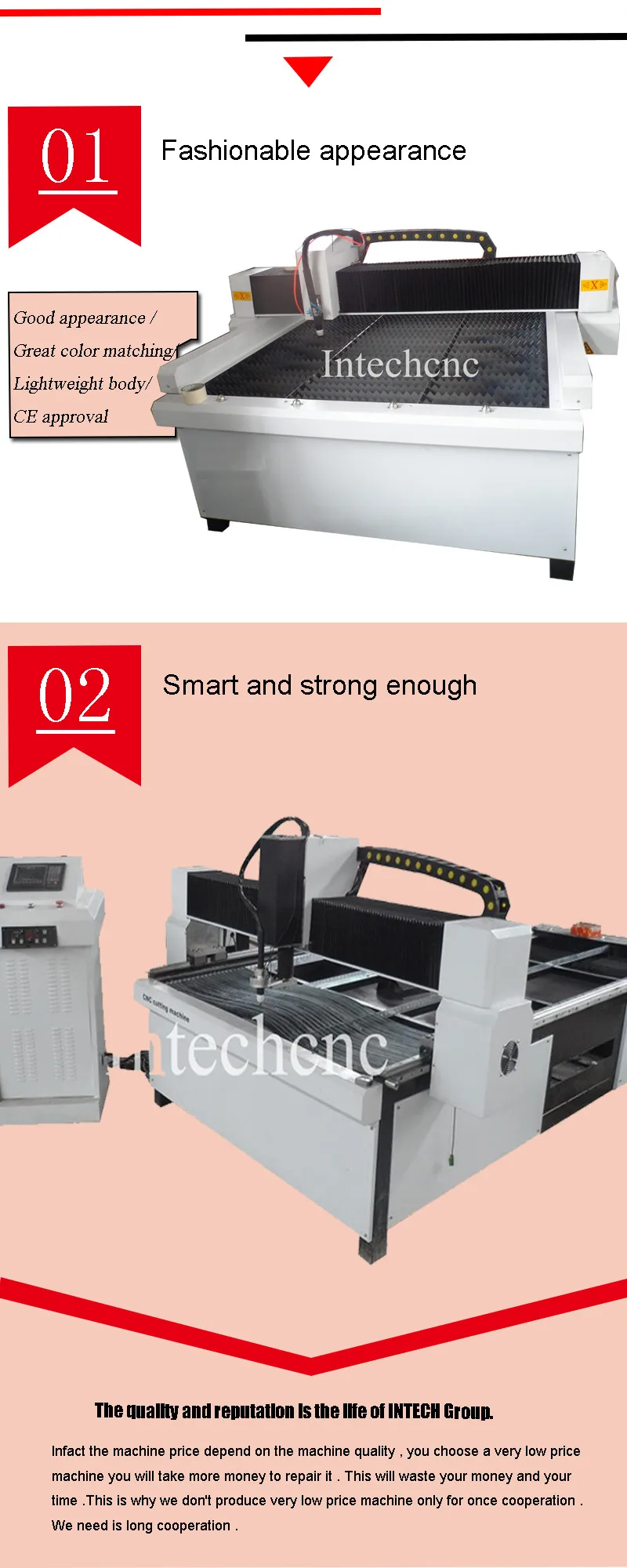 Newest 1325 plasma cutter with best service