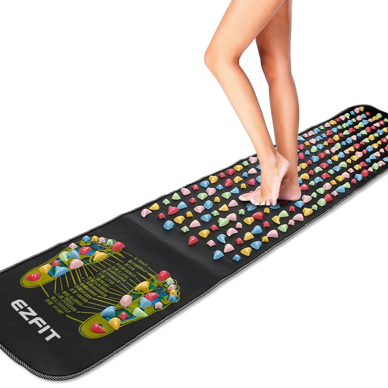 
Pebble Massage Fitness Mat Self-Made Foot Massage Mat 