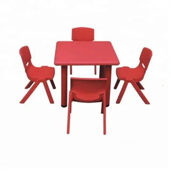 nursery school chairs and tables