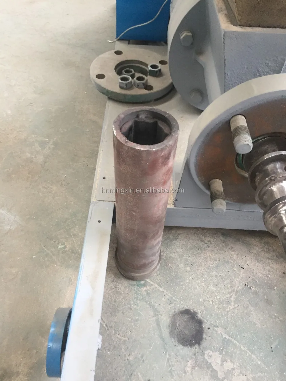 Charcoal Briquette Press Making Machine Hydraulic Forming Cylinder Tube