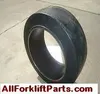 16x6x10 1/2 (16x6x10.5) Forklift Press-On Smooth Rubber Tire For Caterpillar, Hyster, Toyota, Nissan and other Makes