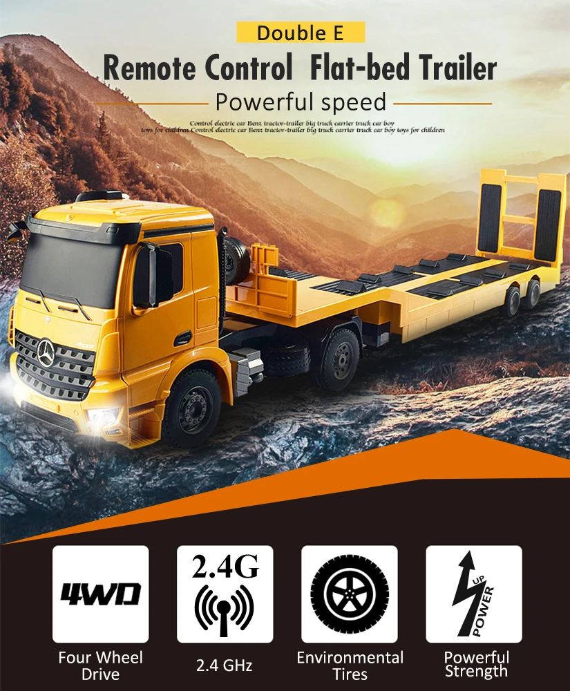 remote control low loader