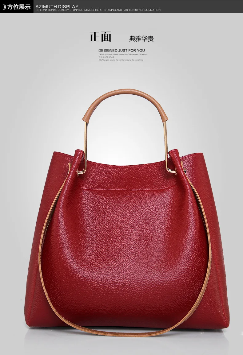 PU leather handbag (11)