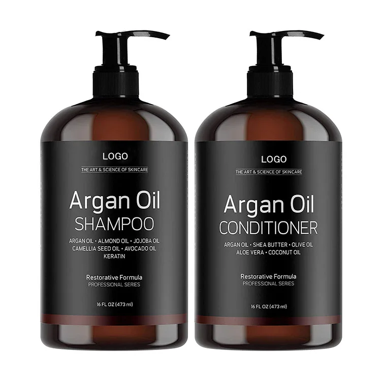 
Private label organic Argan oil Shampoo Smoothing And Moisturizing 