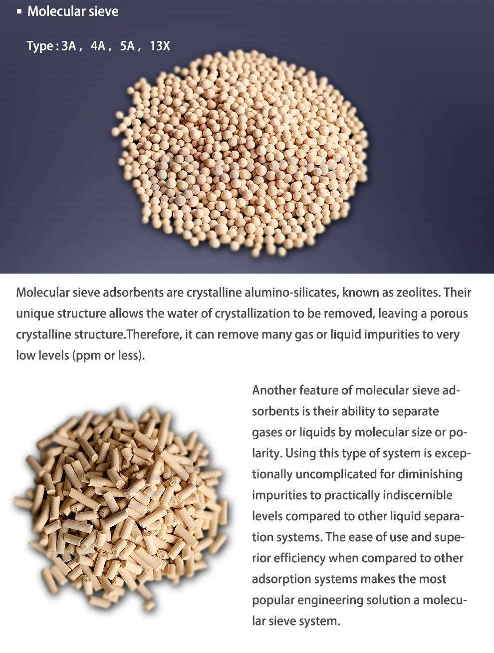 molecular sieve