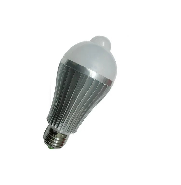Aluminum Outdoor Led Motion Sensor Bulb Best Price 7w E27 - Buy Outdoor