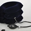 full-color velvet inflatable cervical traction with single tube