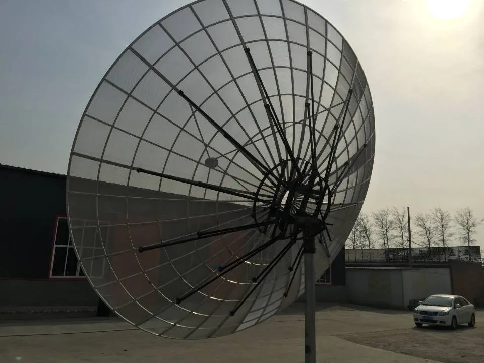 [manufacturer] Excellent Factory Supply 6m C Band Satellite Mesh Dish