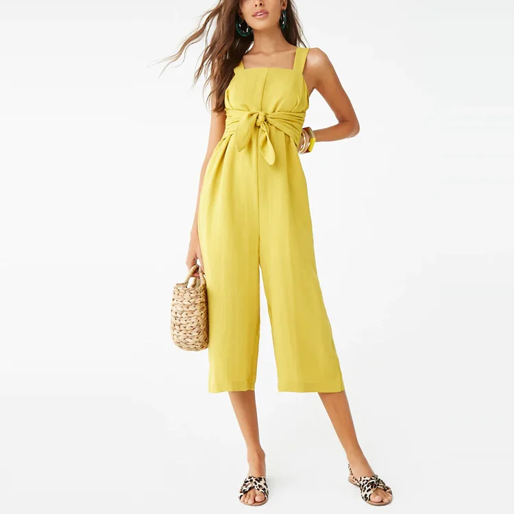 plus size sleeveless jumpsuit