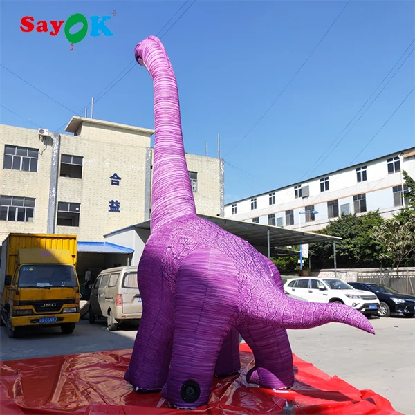 life size inflatable dinosaur