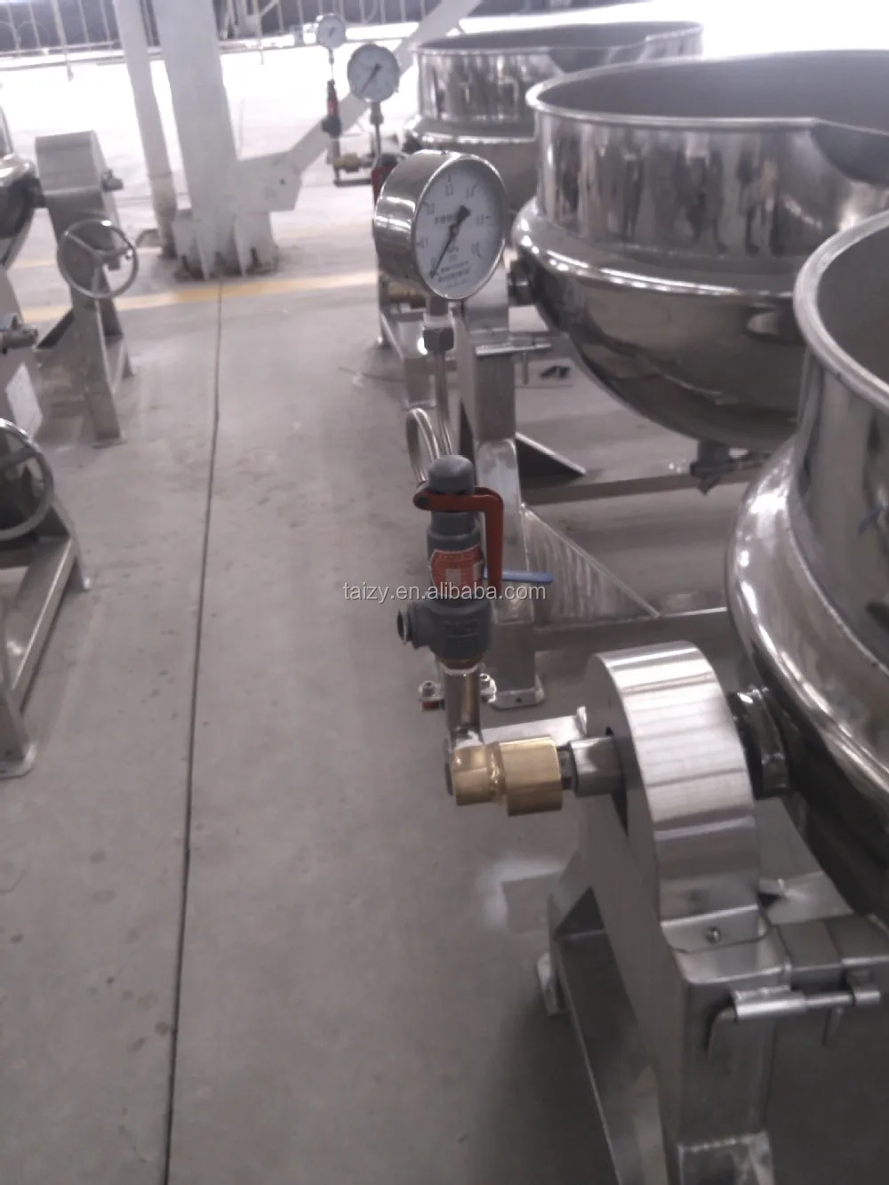 Cozinha Industrial Chaleira Panela A Vapor Industrial Grande Panela Cozinha Industrial Chaleira Panela A Vapor Industrial Grande Panela