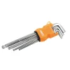 High precision CR-V ball point hex allen key for Furniture fitting