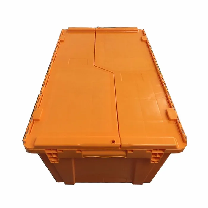 Orange Plastic Transporting Crate With Competitive Price - Buy Moving 