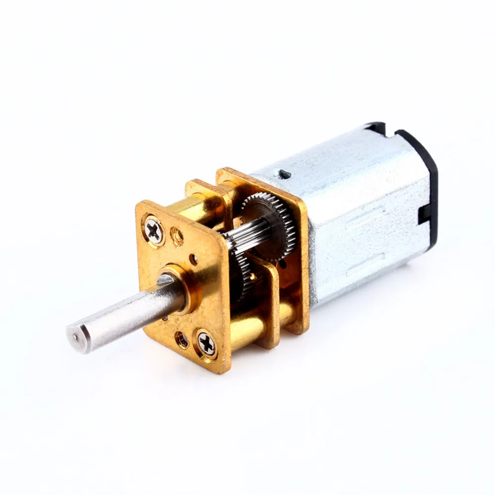 1pcs DC5V 1600rpm N20 All Metal Gearbox Speed Reduction Gear Motor for Robot Toy 