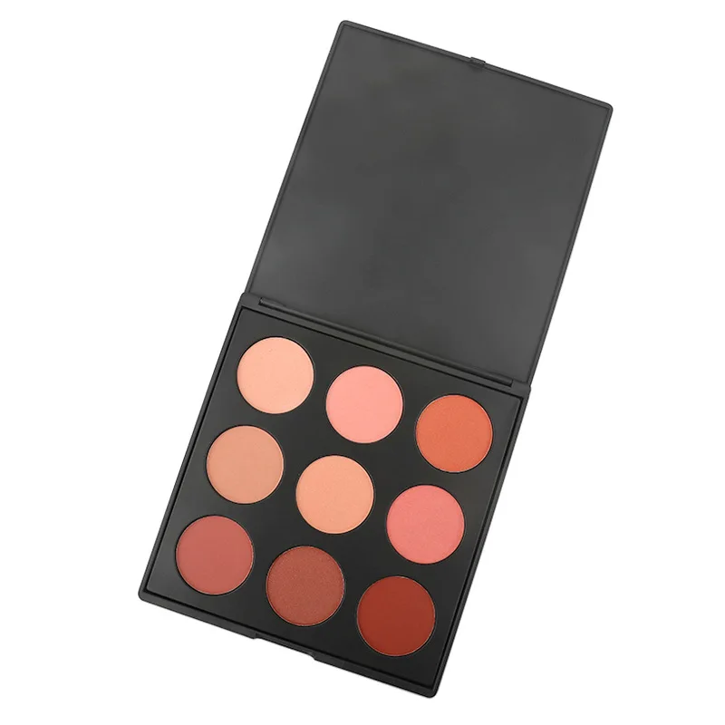 2019 New Trending Product Oem Pink Peach Matte Bronzer Eyeshadow And Blush
