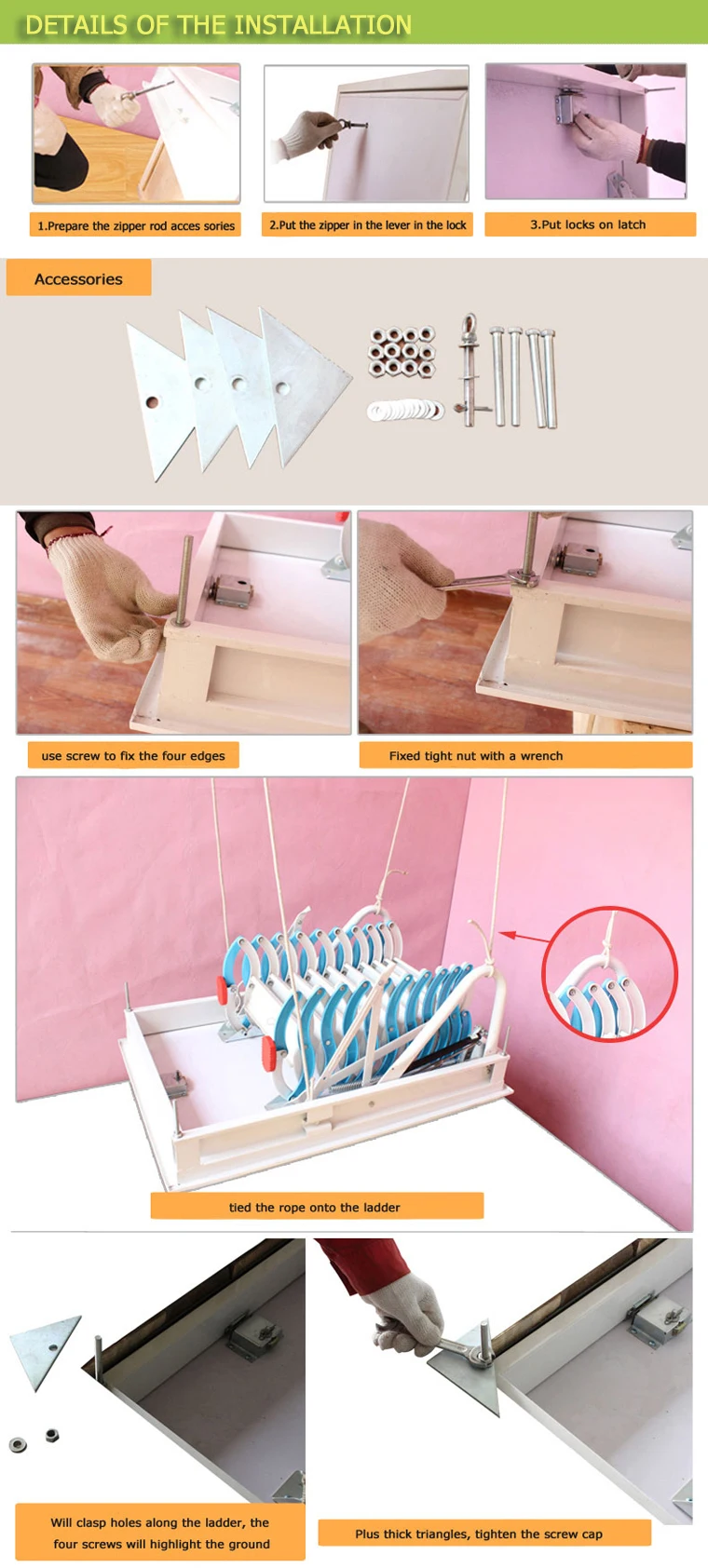 Hydraulic Electric Folding Attic Ladders,Telescopic Ladder Attic Buy