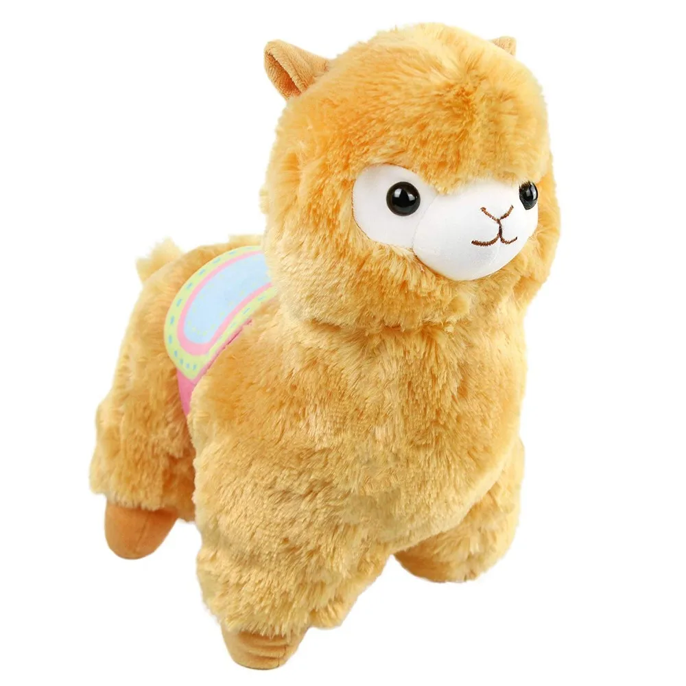fluffy alpaca stuffed animal