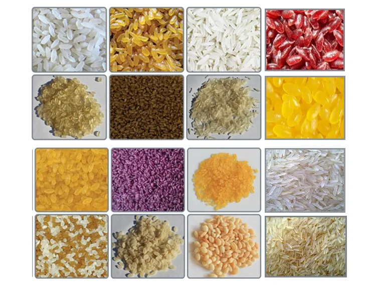Reconstituted Nutrition Artificial Rice Instant Rice Production Line ...