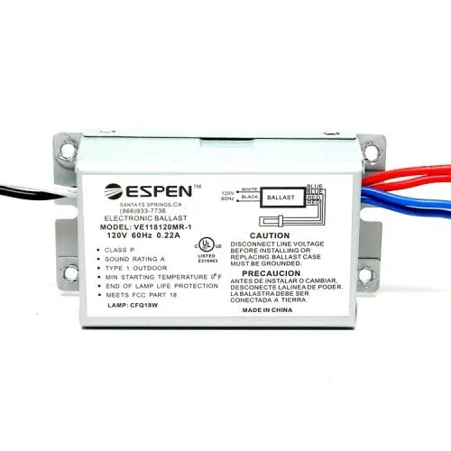 Espen VEC32120MR Electronic Ballast for 32W Circuline Lamp 1 FC12T9
