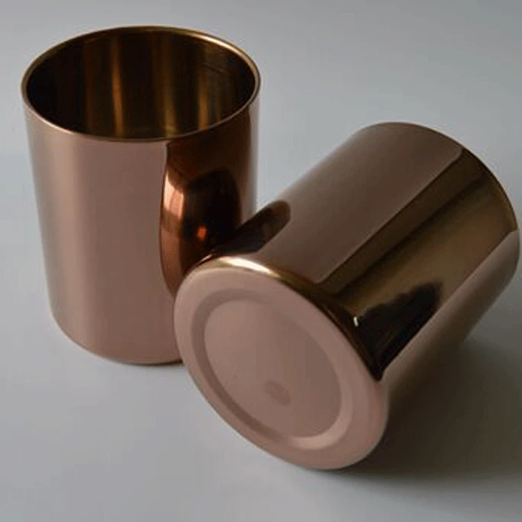 8oz Jars Wholesale Canada Stone Marble Candle Jar With Copper Lid Buy