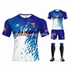 2018 latest design for men's soccer jersey full sublimation football jersey customization