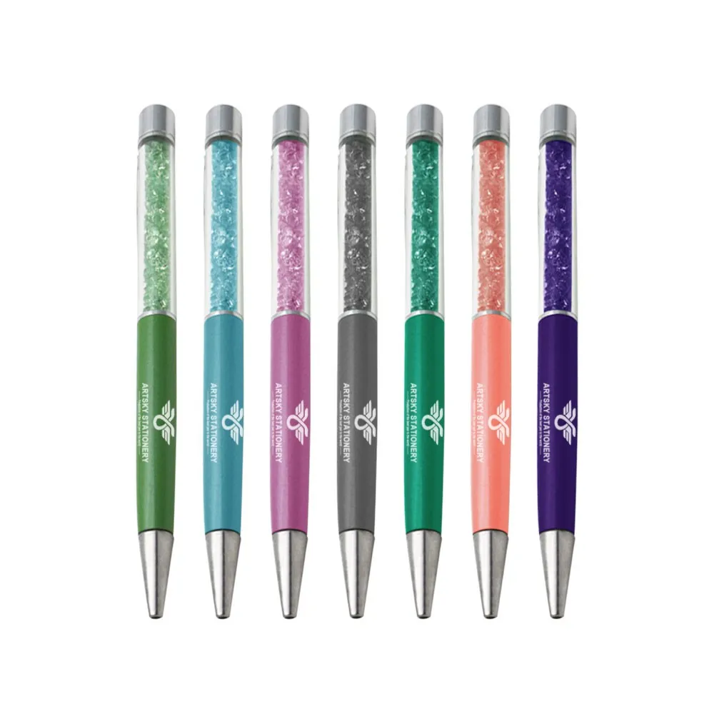 Artsky Liquid Sand Pen Ballpoint Pens,Metal Pen Refills Bling Dynamic