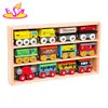 Best Collection magnetic wooden toy engines train cars for children W04A370