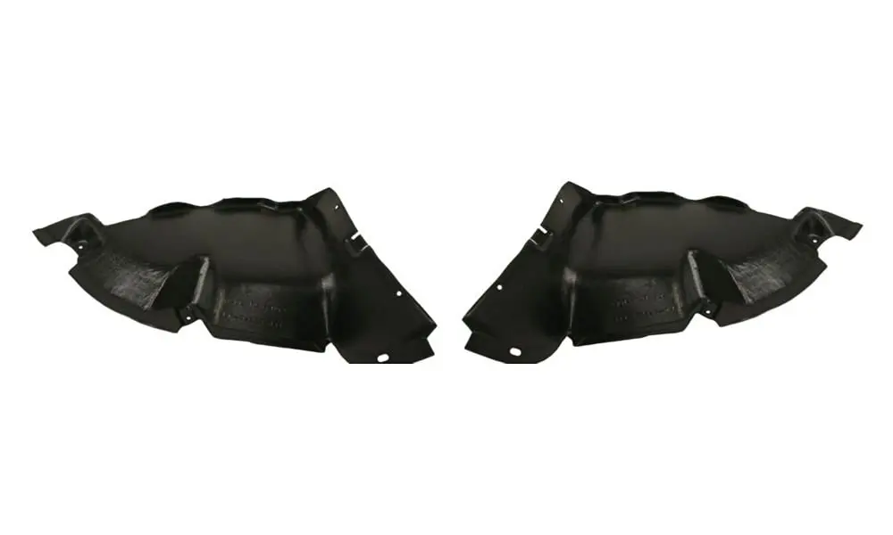 Evan-Fischer EVA20172062516 New Direct Fit Engine Splash Shield Set of 2 Plastic Replaces Partslink# VW1228112 VW1228113 Driver and Passenger Side for Volkswagen Cabrio