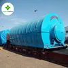 waste tires plastic recycling to diesel fuel oil pyrolysis plant
