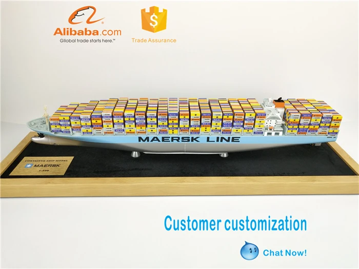 model container ship 60cm model ships made in china plastic shipping container model