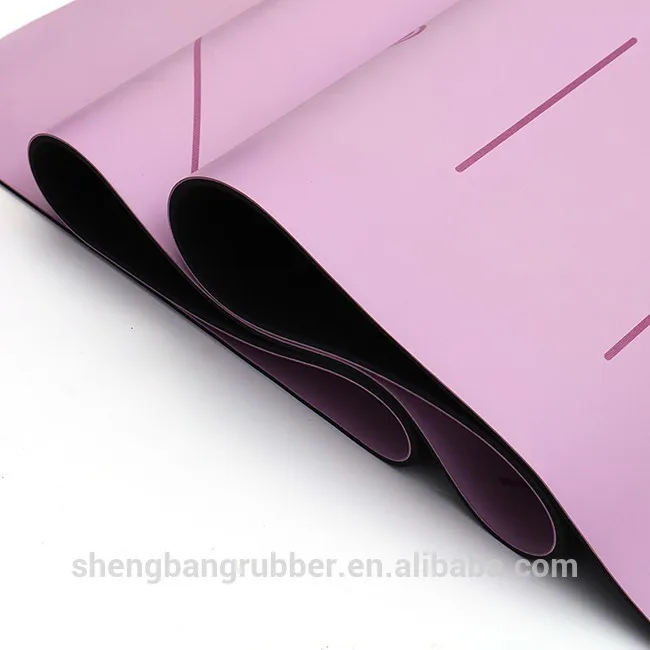 Tigerwings 2020 custom printed natural rubber suede non-slip kids yoga mats