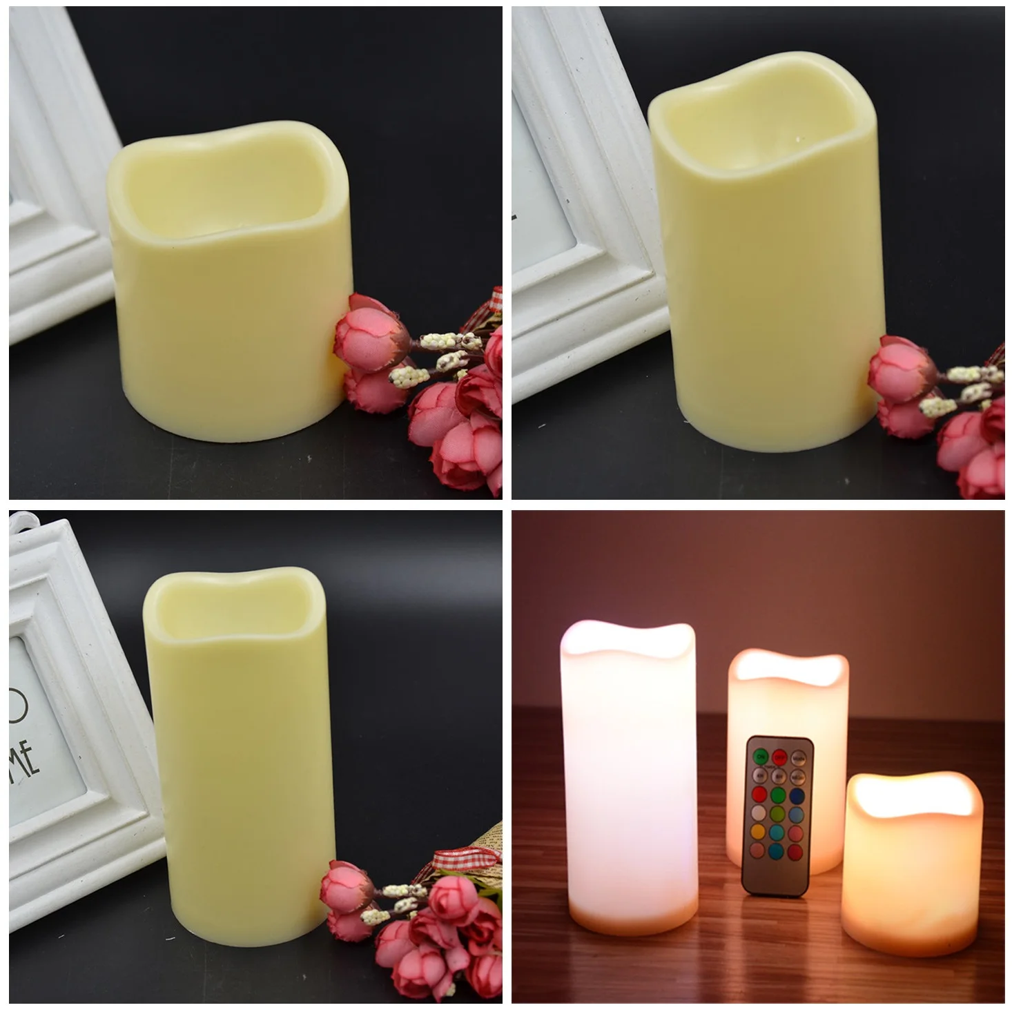 18-key LED candles
