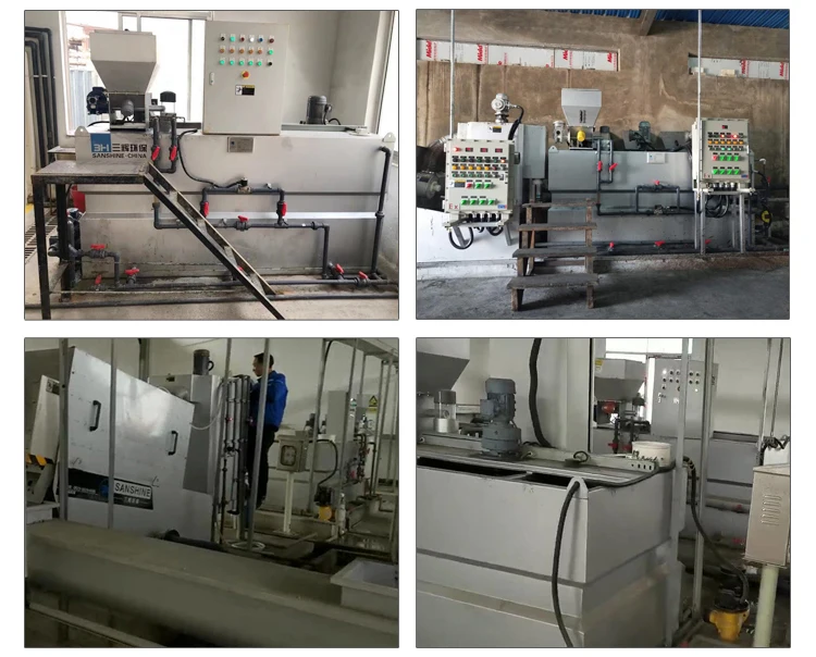 Complex Machine Automatic Chemical Powder Chlorine Flocculant Polymer PAM Dosing System