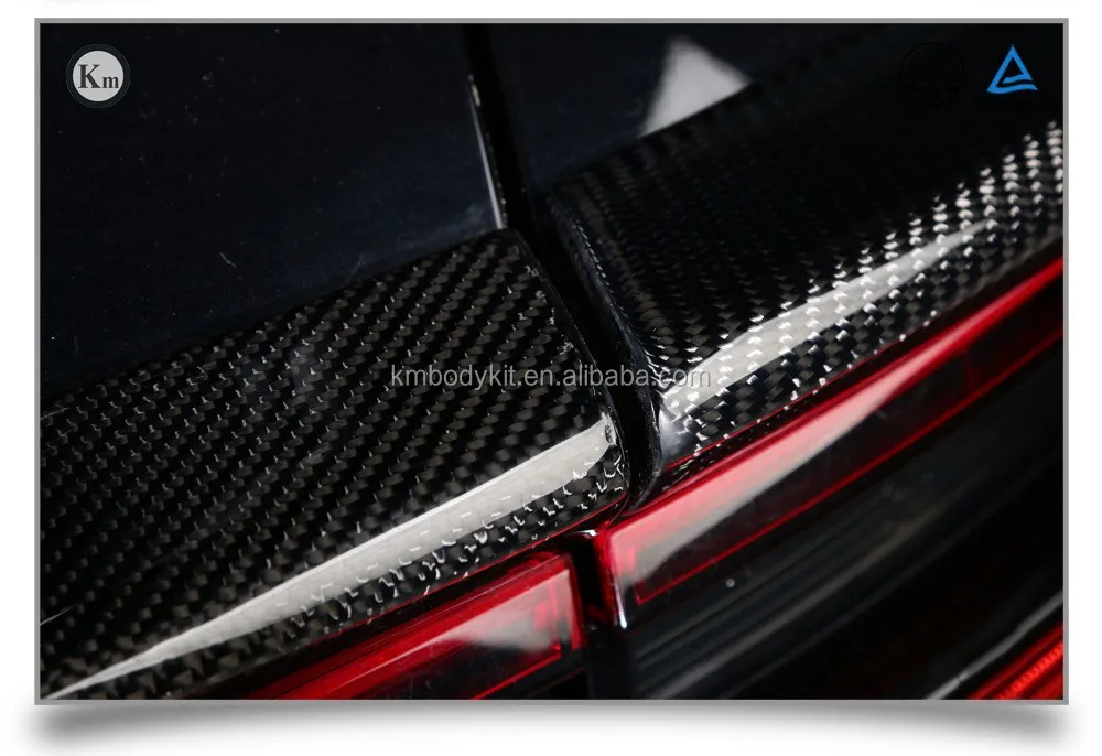 Km For Porsche Macan 95b 20142018 Carbon Fiber Mid Spoiler Mid Wing