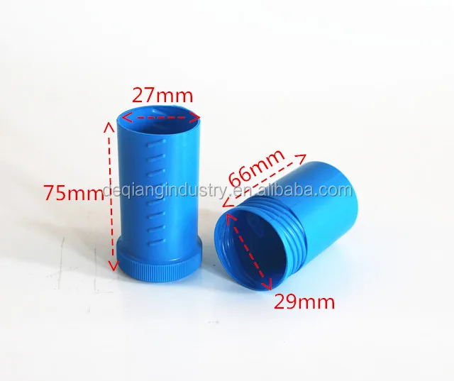 Circular Draw tool box Milling cutter package Plastic boxes for tool and hardware 27mm*80mm