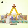 LS-GAME 12P Theme Park Kidde Rides Amusement Rides Pirate Ship for Sale