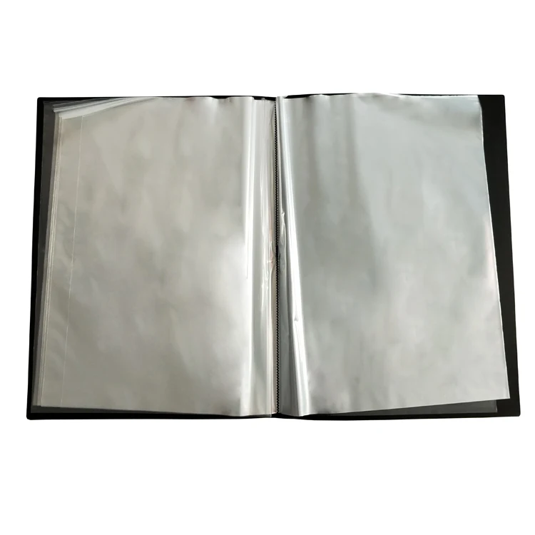 26 Pocket Protector Presentation File Folder A1 Size Display Book Clear