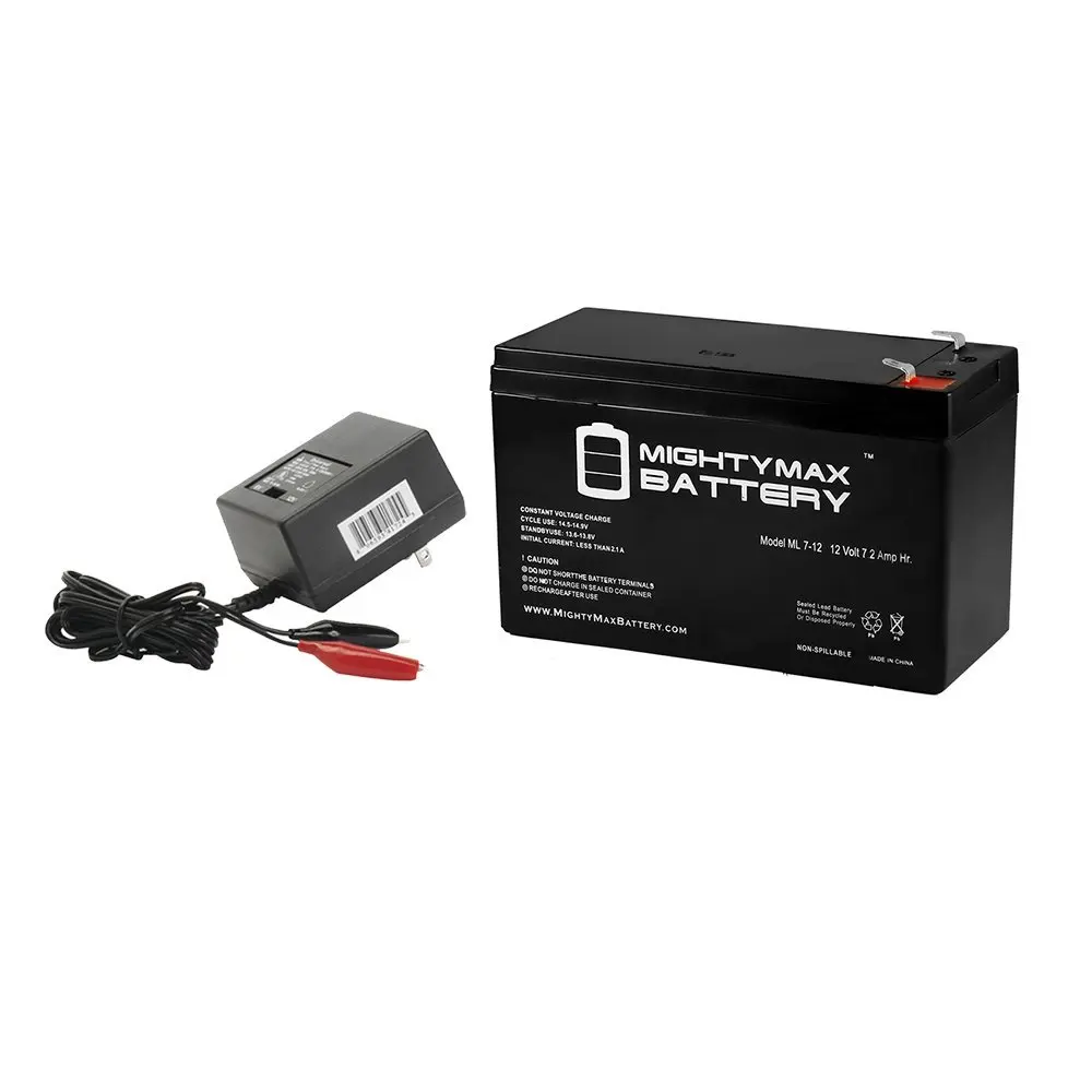 UPG 12V 8AH Replacement Battery for Lowrance Elite-3x Fish Finder WITH CHARGER